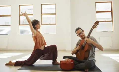 Acoustic Guitar Covers in Yoga and Cool-Down Music